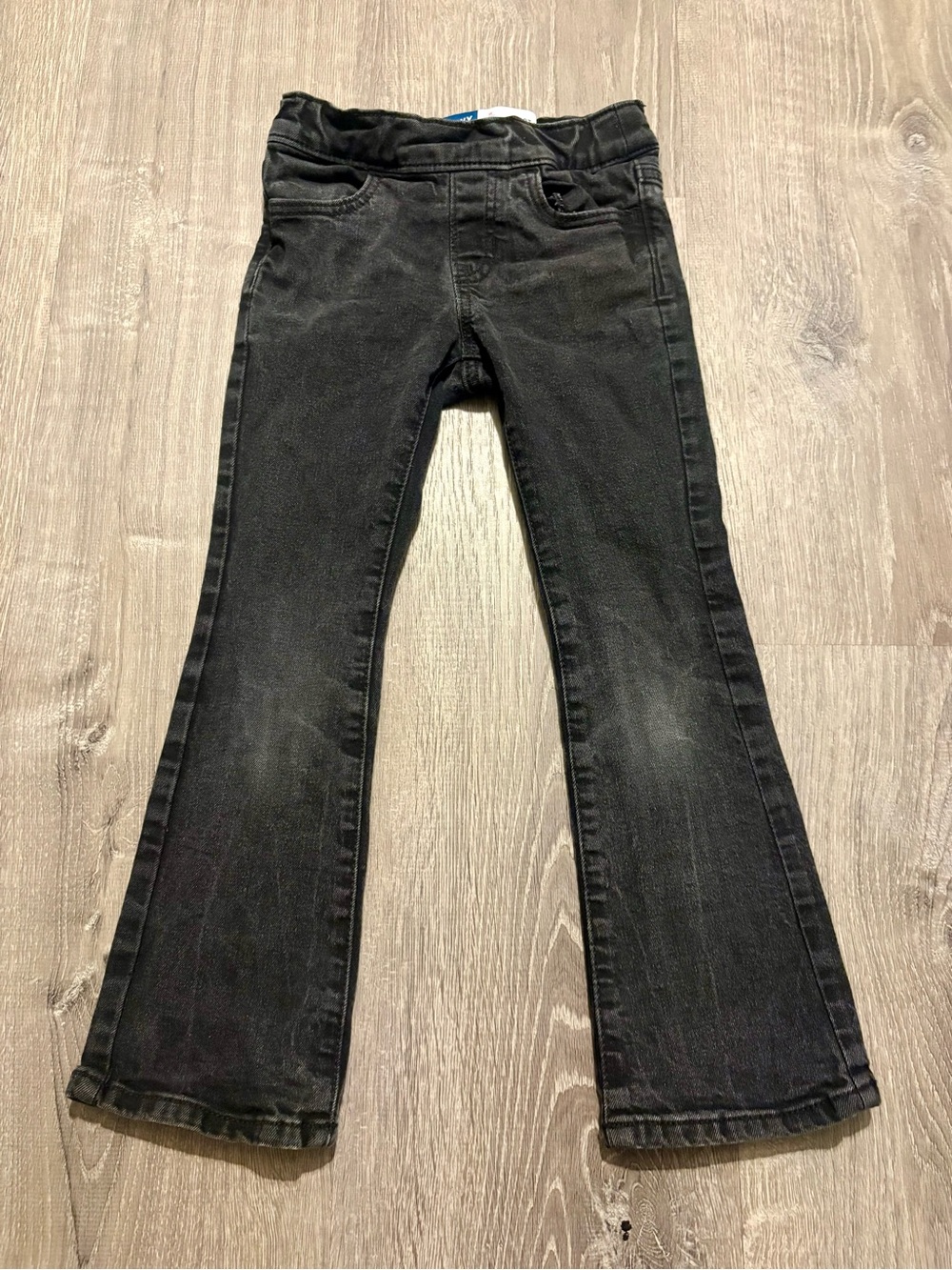Old Navy Black Flared Stretch Jeans for Kids